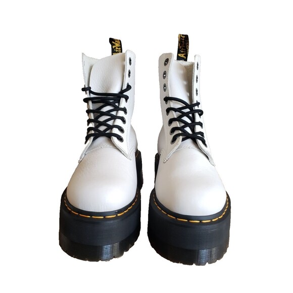 Dr Doc Martens 1460 Pascal Max Leather Platform Boots Women’s Size 9US/41EU/7UK - Picture 3 of 7